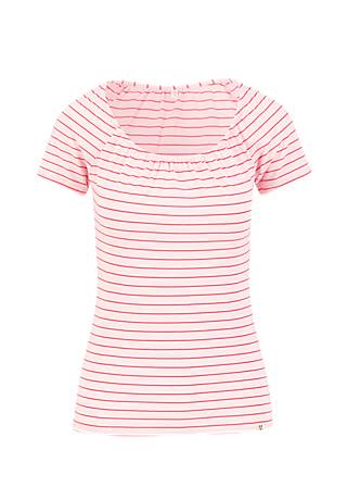 T-Shirt Vintage Heart, strawberry stripes, Shirts, Rosa