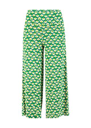 Culotte Cul de Berlin, lovely tennis daisy, Trousers, Green