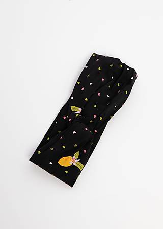 Hair band Hot Knot Wrap, when life gives you lemons, Accessoires, Black