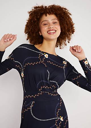 Midikleid Draperie Absolue, hip hop tangle, Kleider, Blau