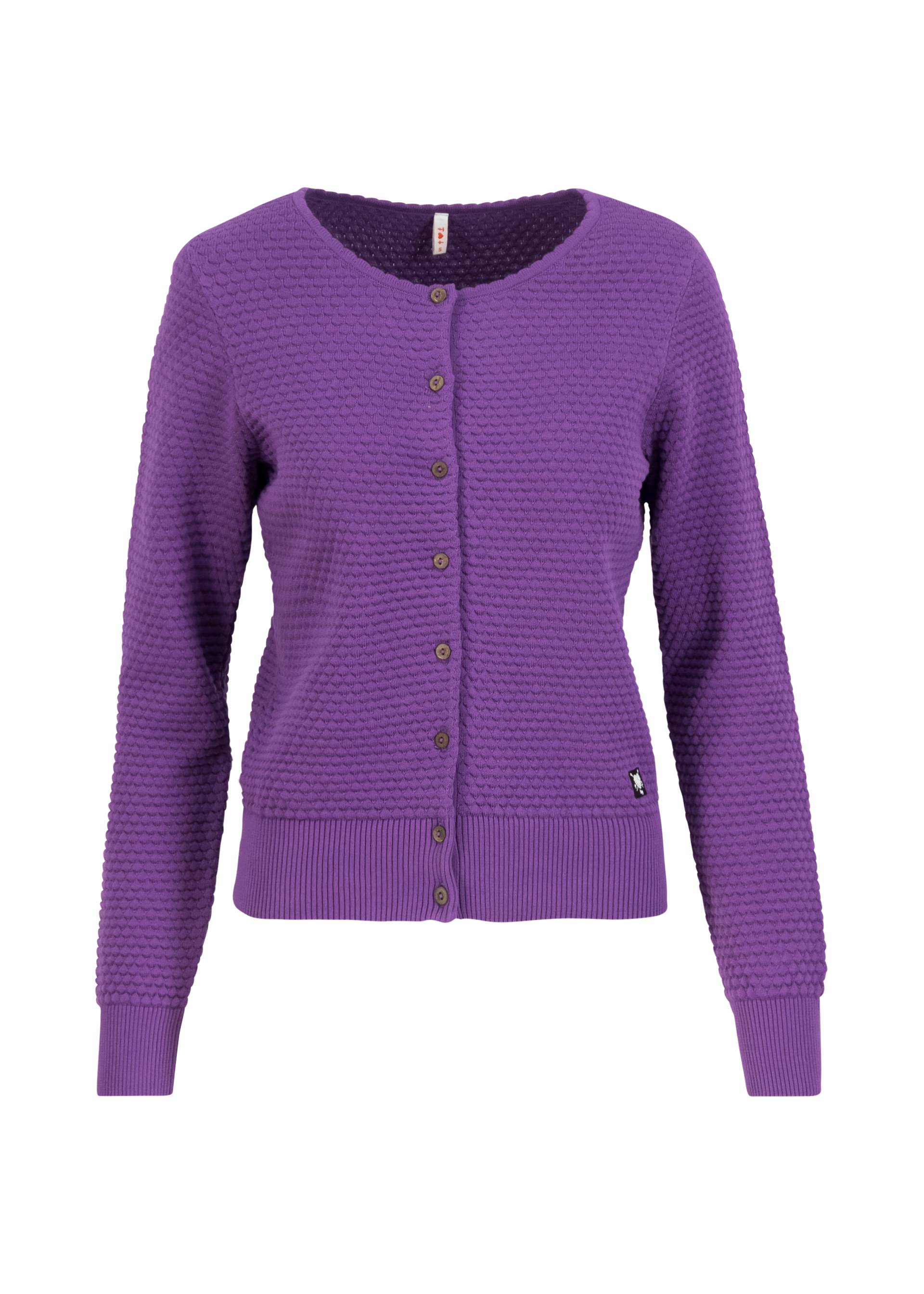 Cardigan Save the Brave, lilac diva, Knitted Jumpers & Cardigans, Purple