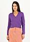Cardigan Save the World, wildflower pearl, Knitted Jumpers & Cardigans, Purple