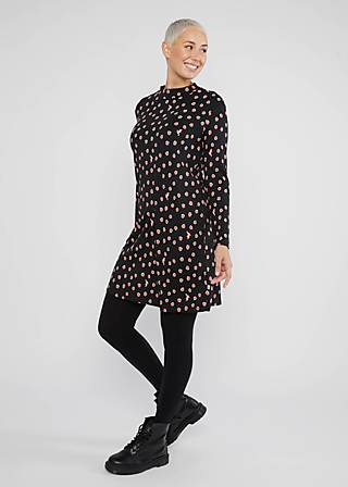 Jersey Dress Lonely Lips for Ever, little dove blossom, Dresses, Black