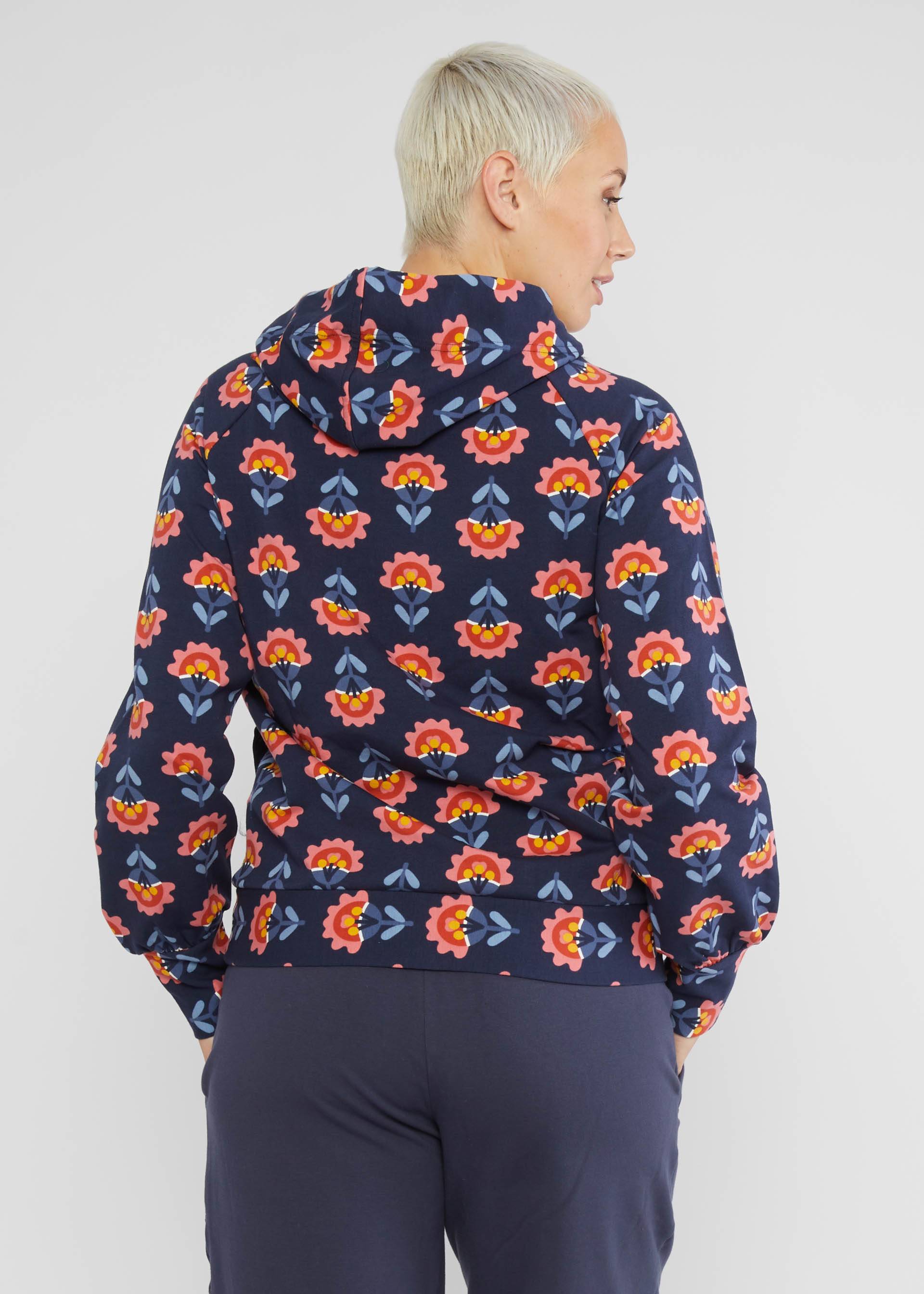 Sweatpullover Oh so Nett Hooded, medal of love, Sweatshirts & Hoodies, Blau