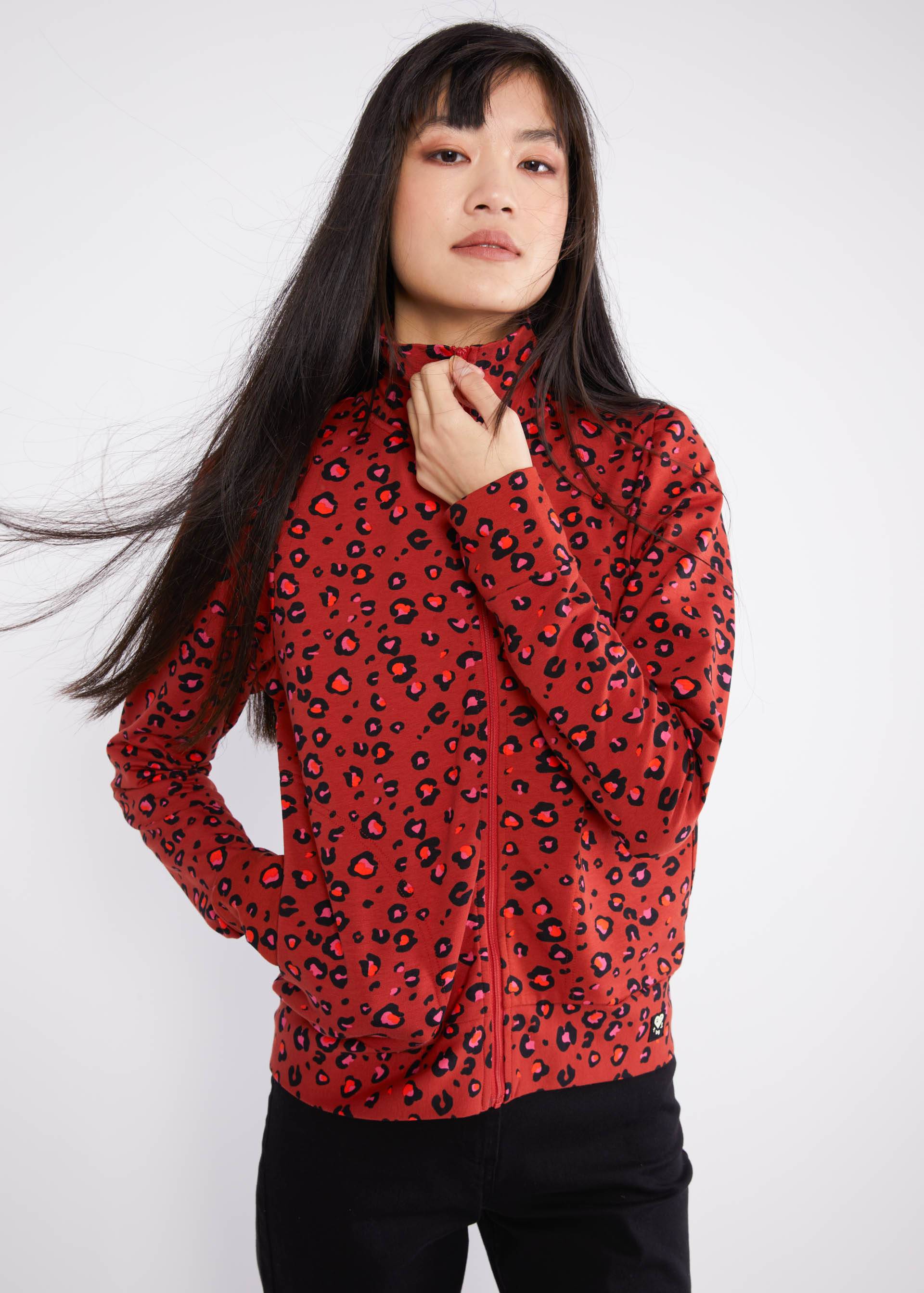 Zip jacket Moonrise Alley, divine feminine leo, Sweatshirts & Hoodies, Red