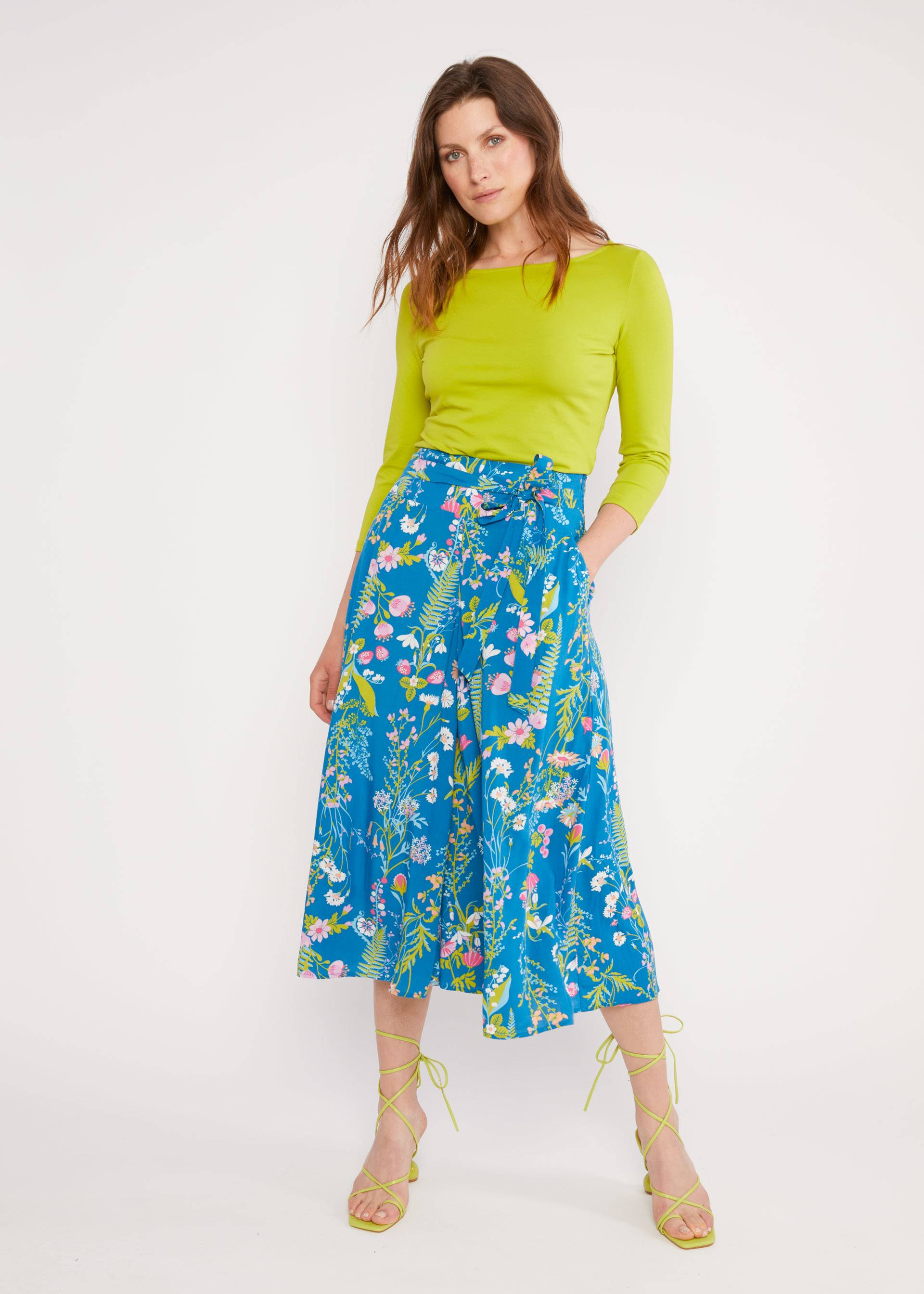 Sommerhose Flotte Culottes, greek midsummer night's dream, Hosen, Blau