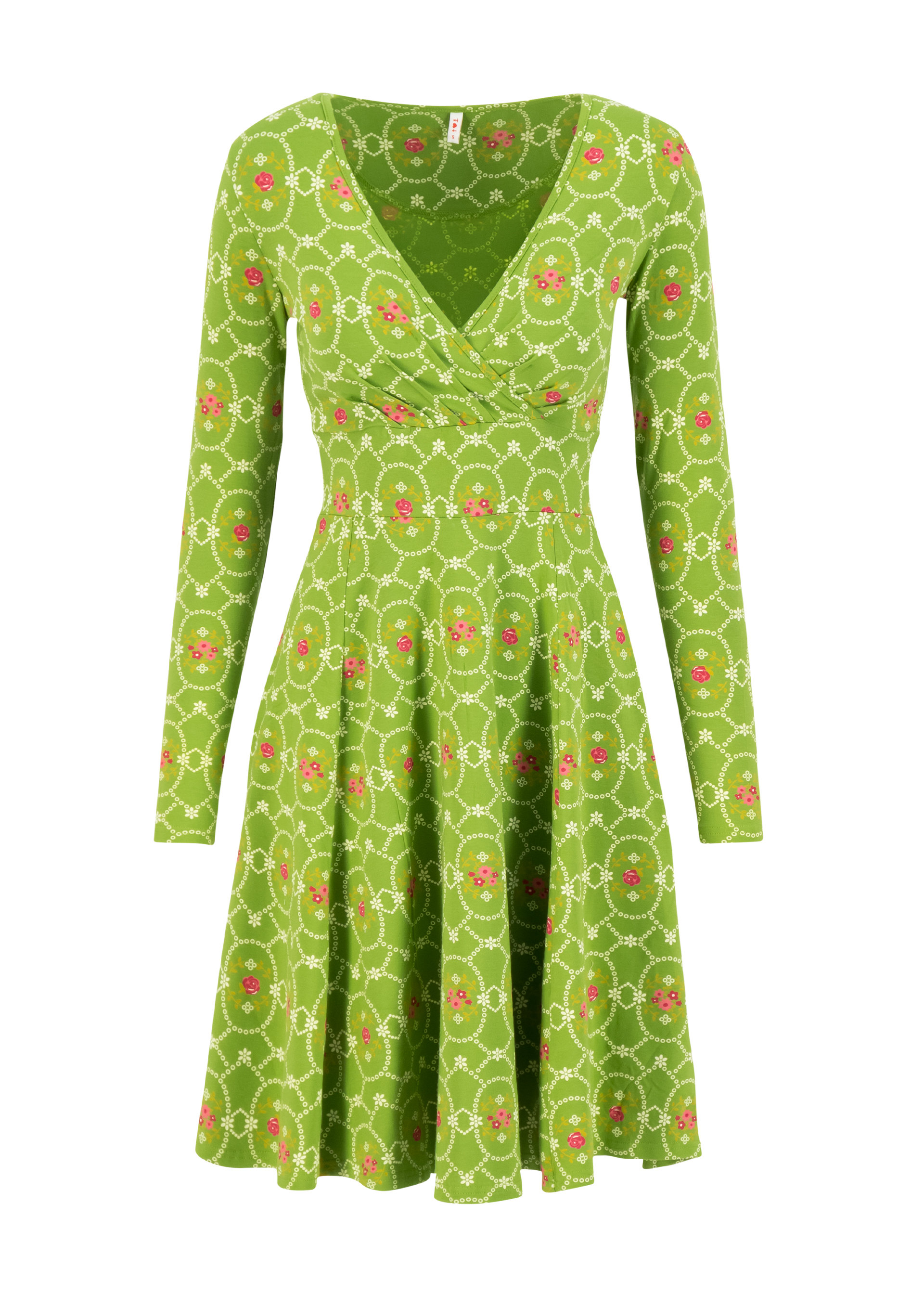 Autumn Dress autumn saloon, flowery willow, Dresses, Green