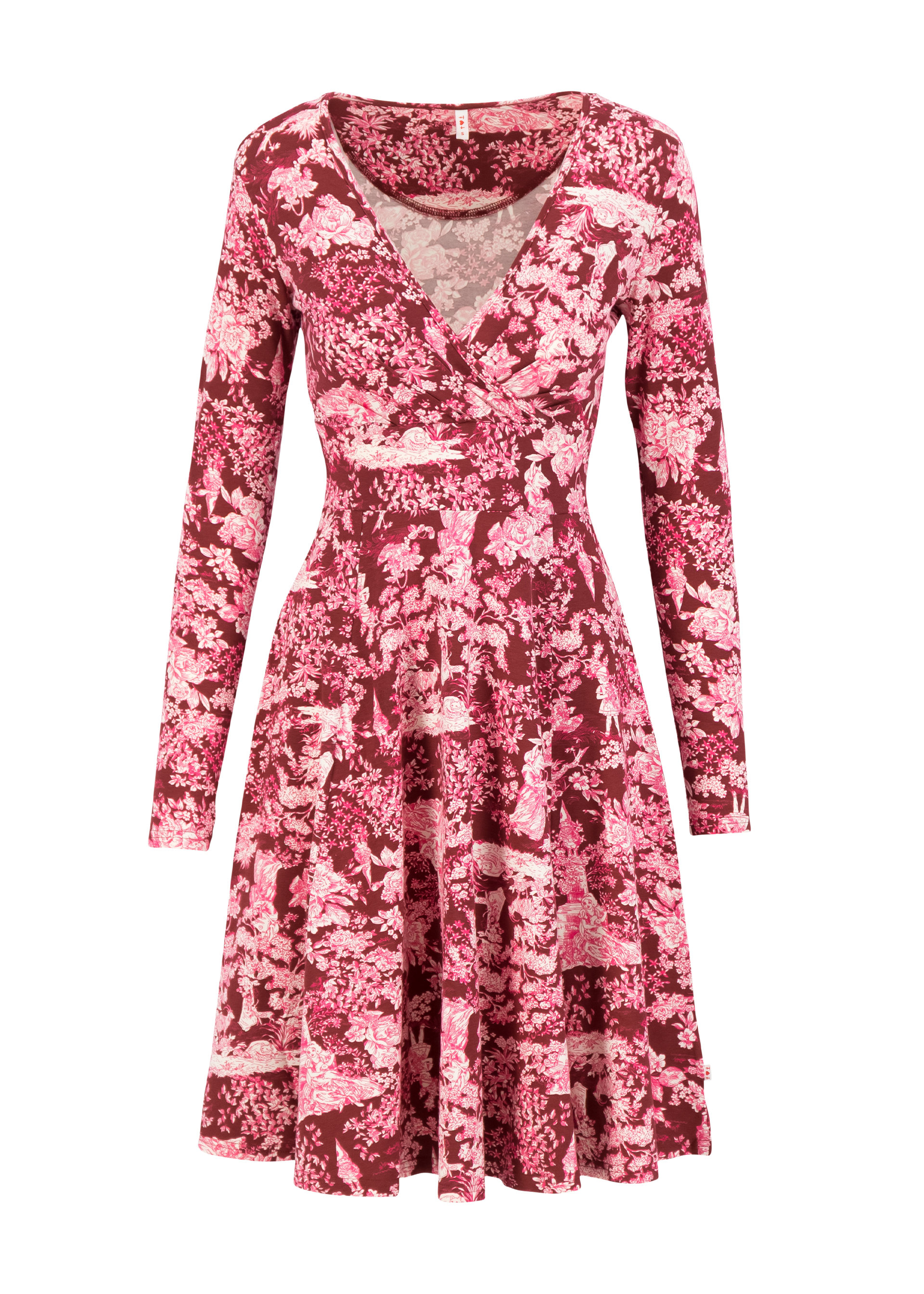 Herbstkleid autumn saloon, toile de romantic, Kleider, Rot