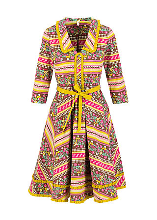 Blusenkleid hello mary rose, garden glory, Kleider, Braun