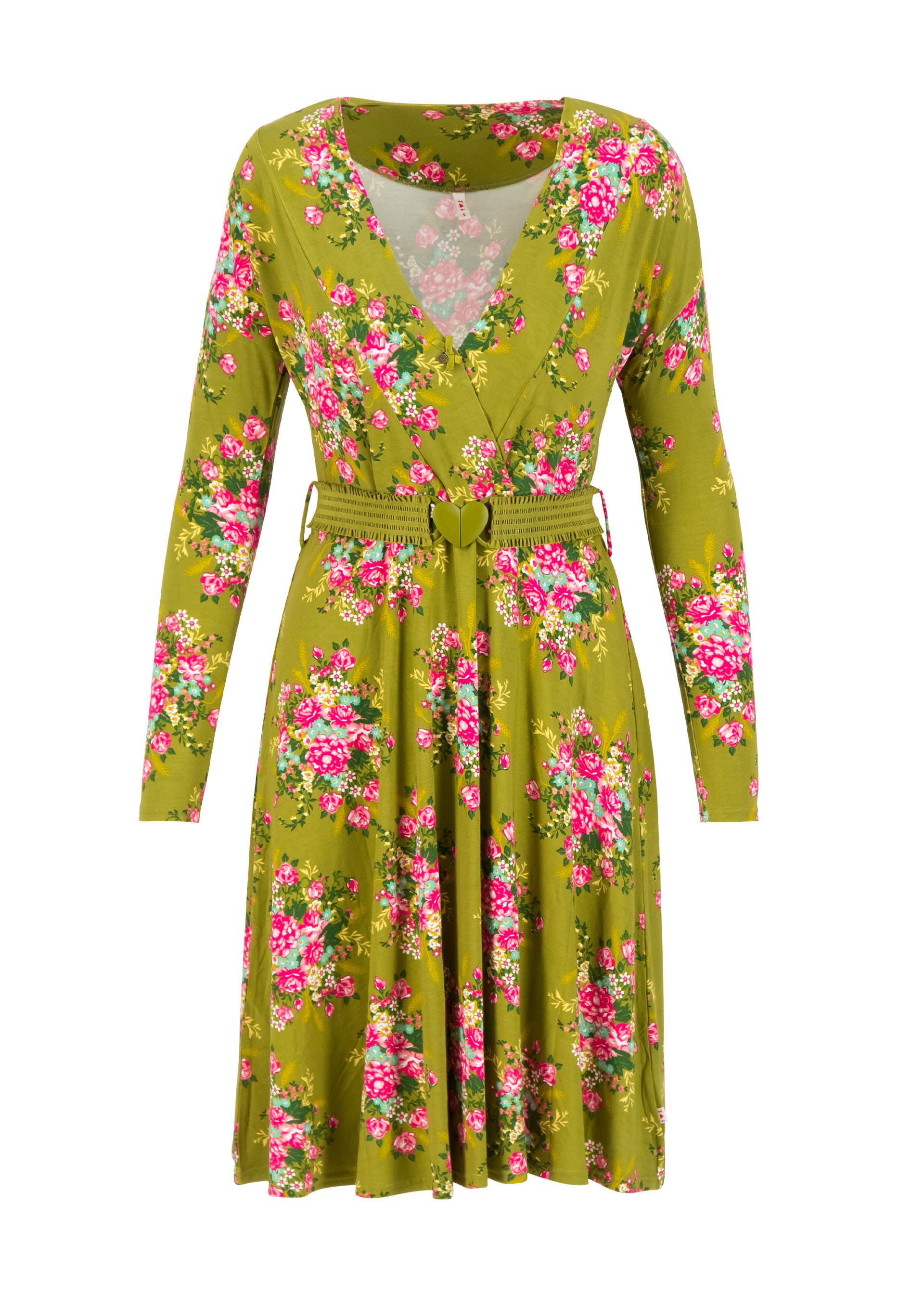 Herbstkleid ma ch&egrave;re robe enroul&eacute;e, joyful harvest, Kleider, Gr&uuml;n