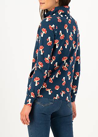 Jumper oh so nett, mushroom party, Sweatshirts & Hoodies, Blue