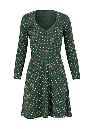 Jersey Dress diamond heart, tiny hazelnut, Dresses, Black