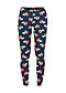 Thermo leggings woodwalker, mushroom party, Trousers, Blue