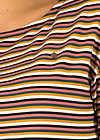 Longsleeve sweet sailorette, all colour stripes, Shirts, Pink