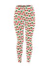 Cotton Leggings Totally Thermo, cheeky cherry, Trousers, Red