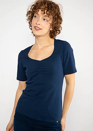 T-Shirt Balconnet Féminin, dark ultramarine blue, Tops, Blue