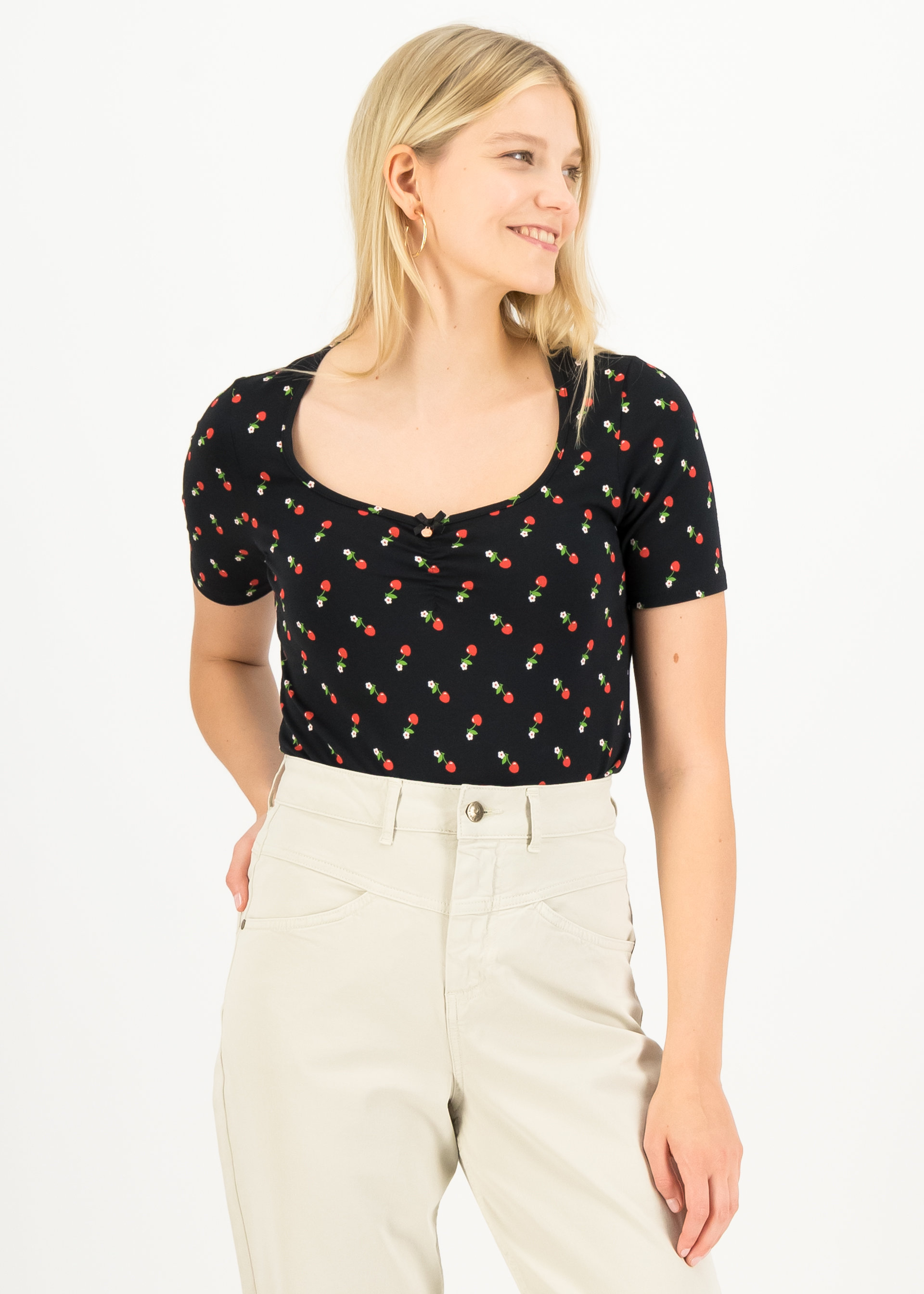 T-Shirt Balconnet F&eacute;minin, mon cherry, Shirts, Schwarz