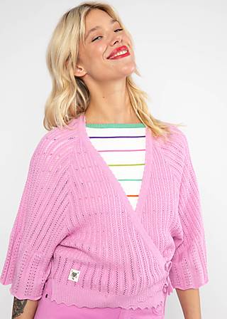 Sommer Cardigan Fairy Wrap, heliotrope lavender knit, Cardigans, Rosa