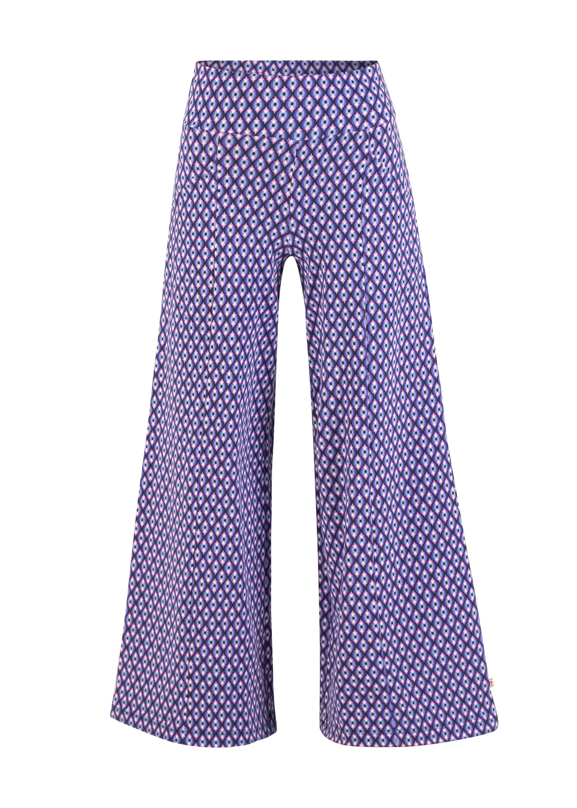 Marlenehose La Dietrich, sparkling heart dream, Hosen, Blau