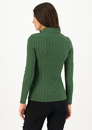 Longsleeve miraculous power , green dance, Shirts, Gr&uuml;n