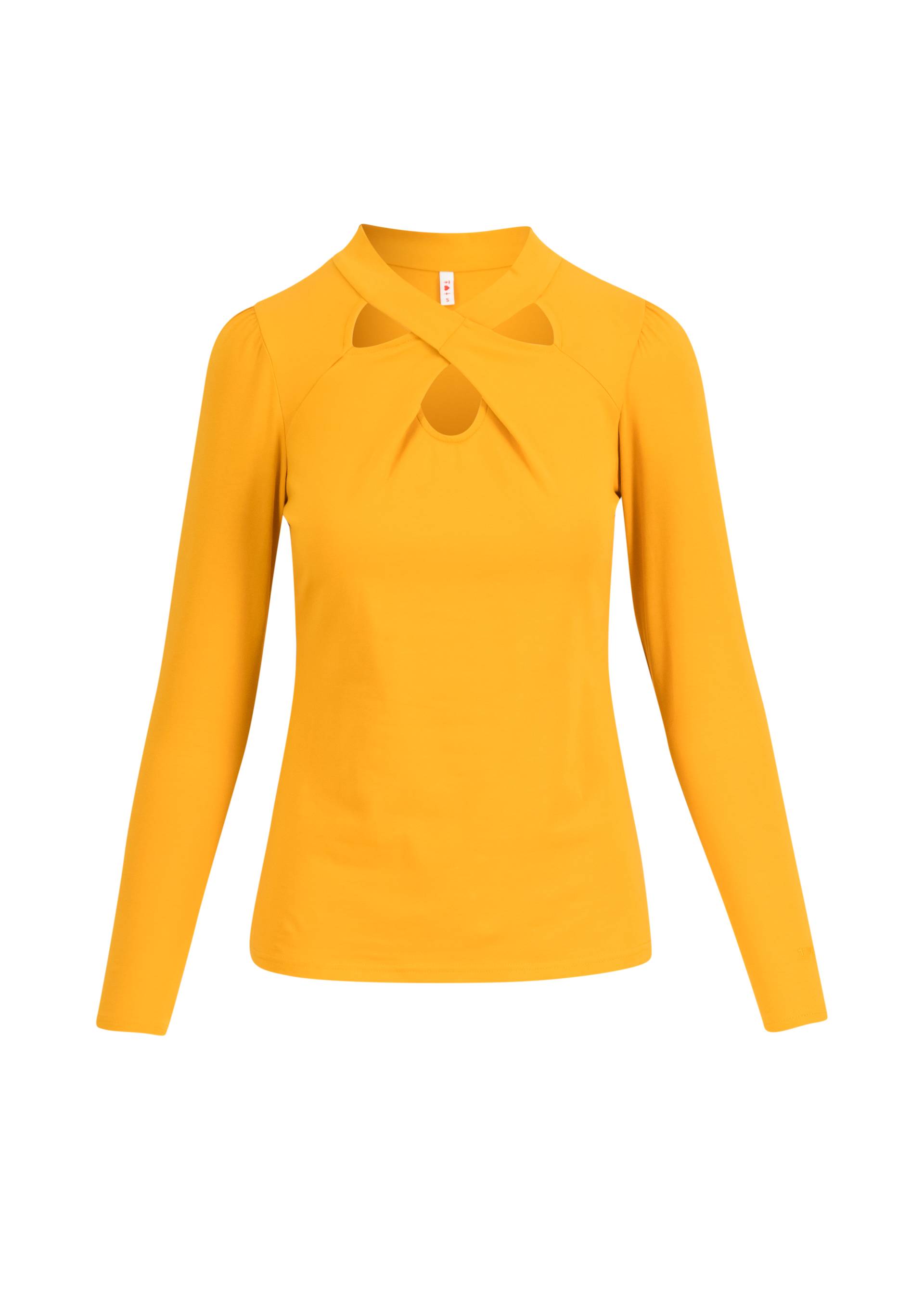 Longsleeve Poetic Garden, happy sunflower, Shirts, Gelb