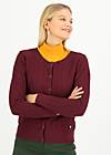 Cardigan Save the Brave Wave, dancing on the wave, Knitted Jumpers & Cardigans, Red