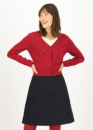 Cardigan save the world, red apple pie, Strickpullover & Cardigans, Rot