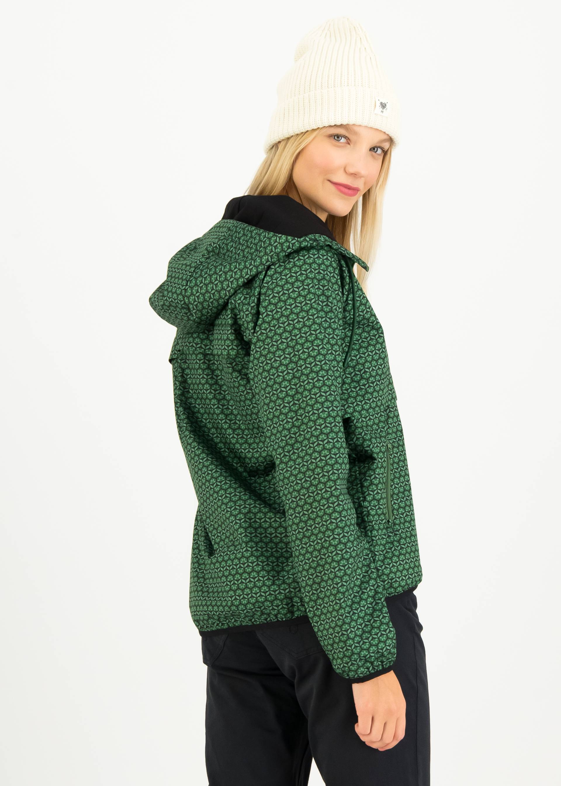 Windbreaker Windbraut Short, tiny flower of life, Jacken & M&auml;ntel, Gr&uuml;n