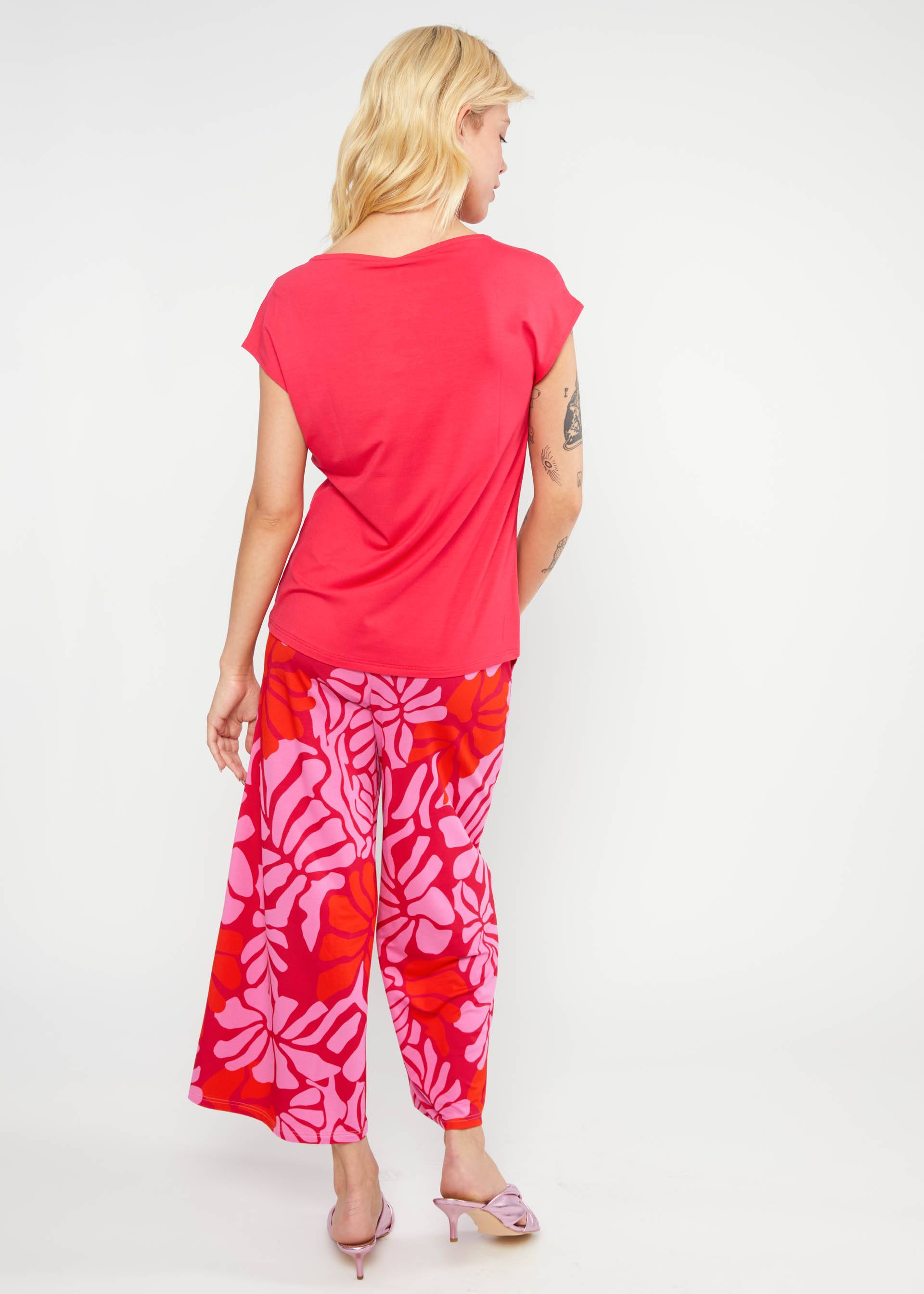 Shirt Breezy Flowgirl, bold ruby red, Shirts, Rot