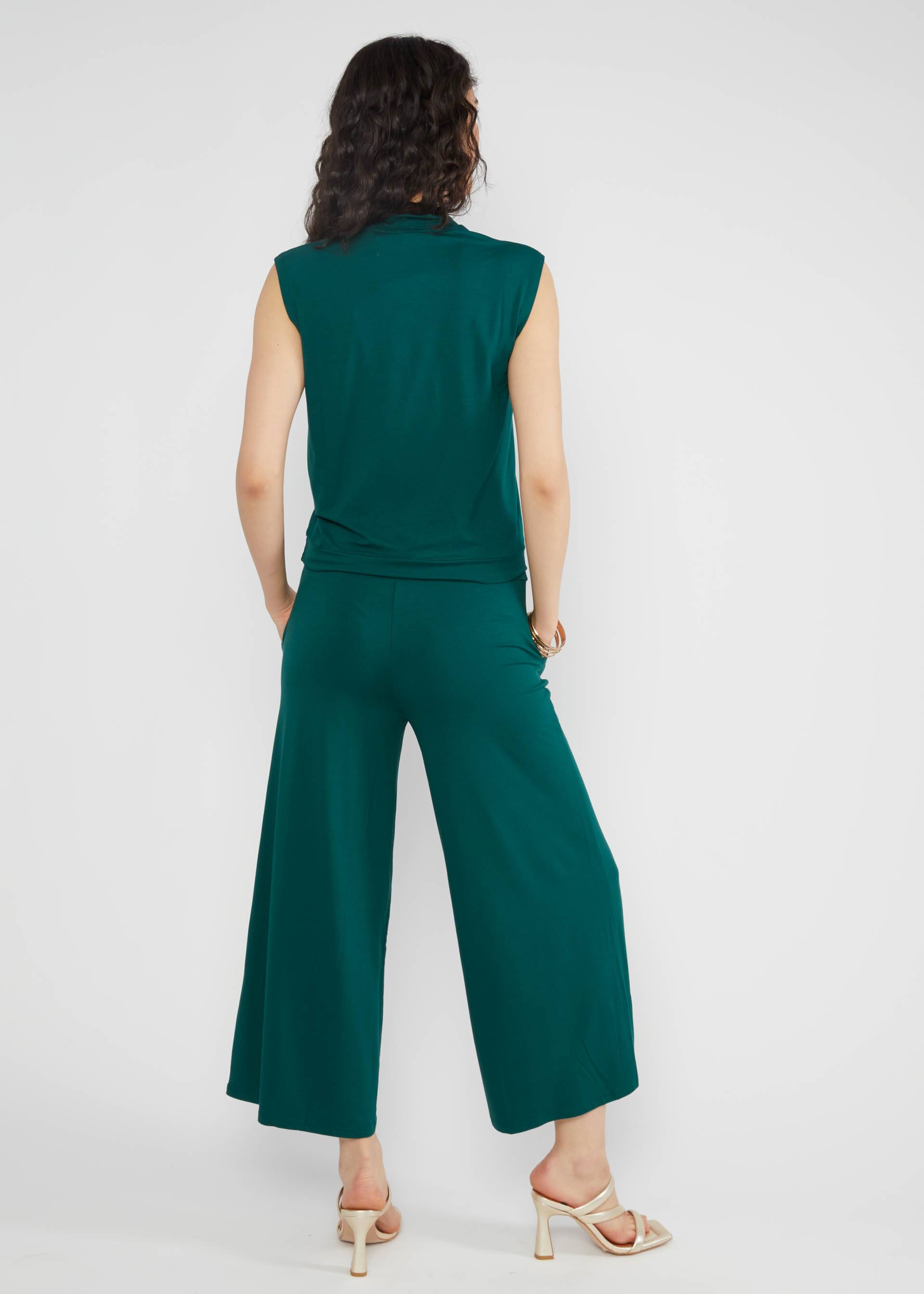 Culottes Cul de Berlin, dense forest green, Trousers, Green