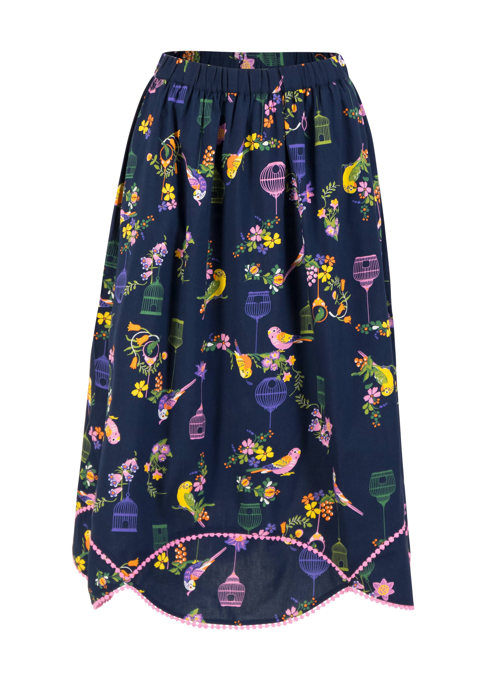 Midirock Eye of the Tiger, multicolor budgie, Röcke, Blau