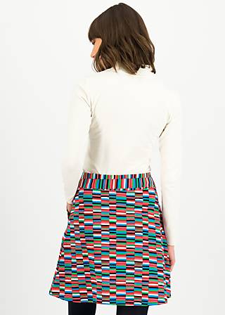 Tellerrock Feel so Real, blurred lines, Röcke, Grün