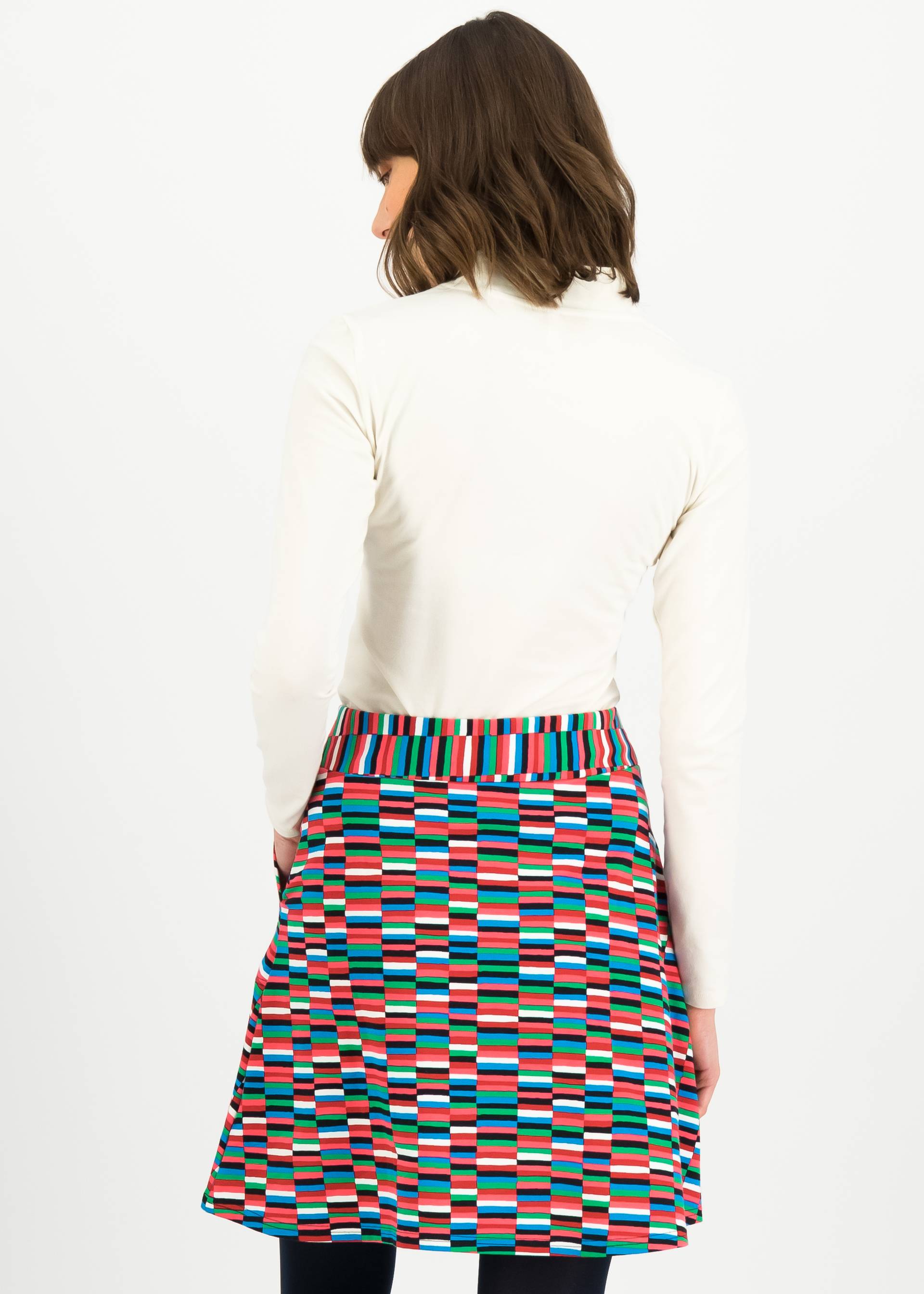 Tellerrock Feel so Real, blurred lines, Röcke, Grün