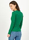 Longsleeve glowing heart, fauna green, Shirts, Green