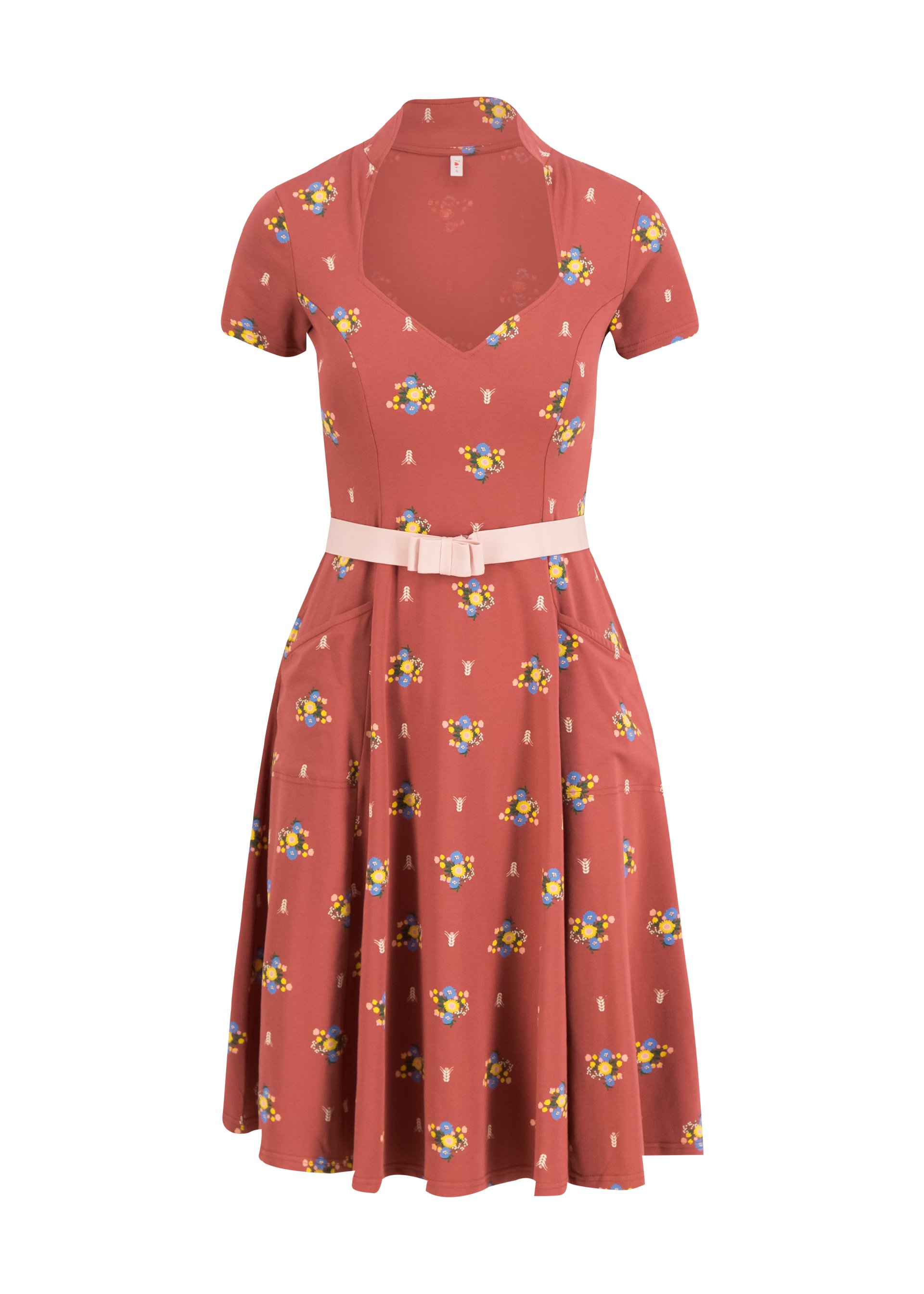 Sommerkleid Gracious Allure, fiori amori, Kleider, Rot