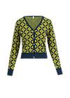 Cardigan Happy Heritage, jac du sweet amour, Knitted Jumpers & Cardigans, Green