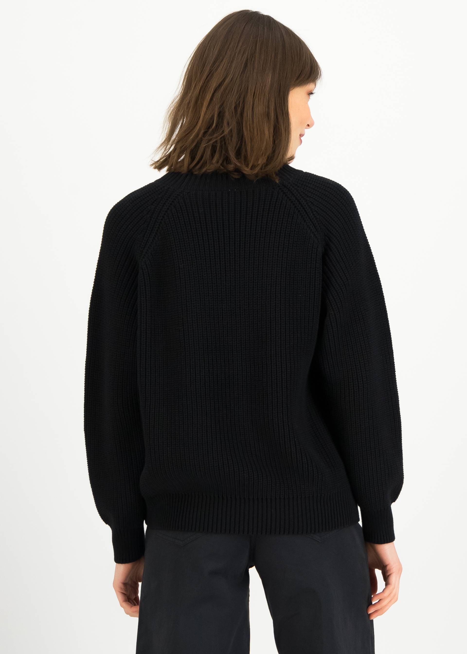 Strickpullover Highway to Heaven, chat noir, Strickpullover, Schwarz