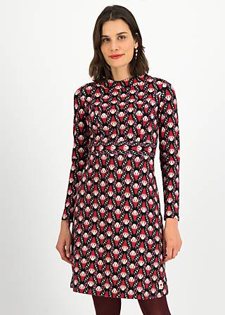 Winter Dress Home Sweet Turtle, magical dwarf girl, Dresses, Black