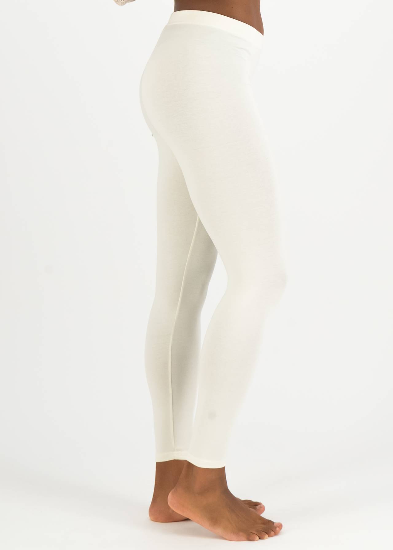 Weisse Leggings Blickdicht
