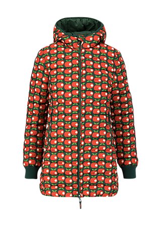 Quilted Jacket luft und liebe long, apple apple, Jackets & Coats, Green