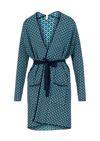 Long Cardigan rendez-vous with myself, blue plume, Knitted Jumpers & Cardigans, Blue