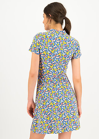 Sommerkleid Secret Garden, fiori nostalgia, Kleider, Blau