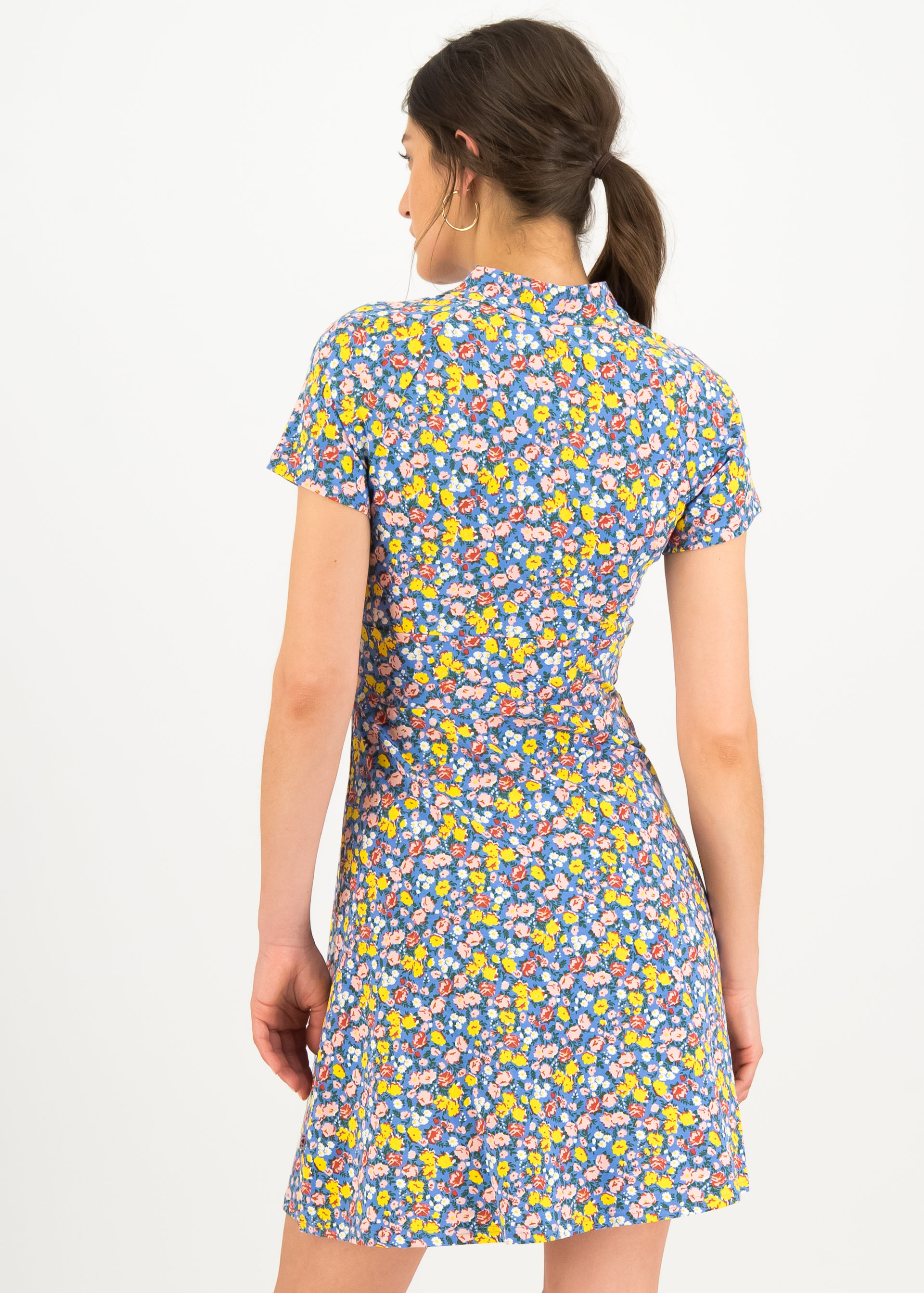 Sommerkleid Secret Garden, fiori nostalgia, Kleider, Blau