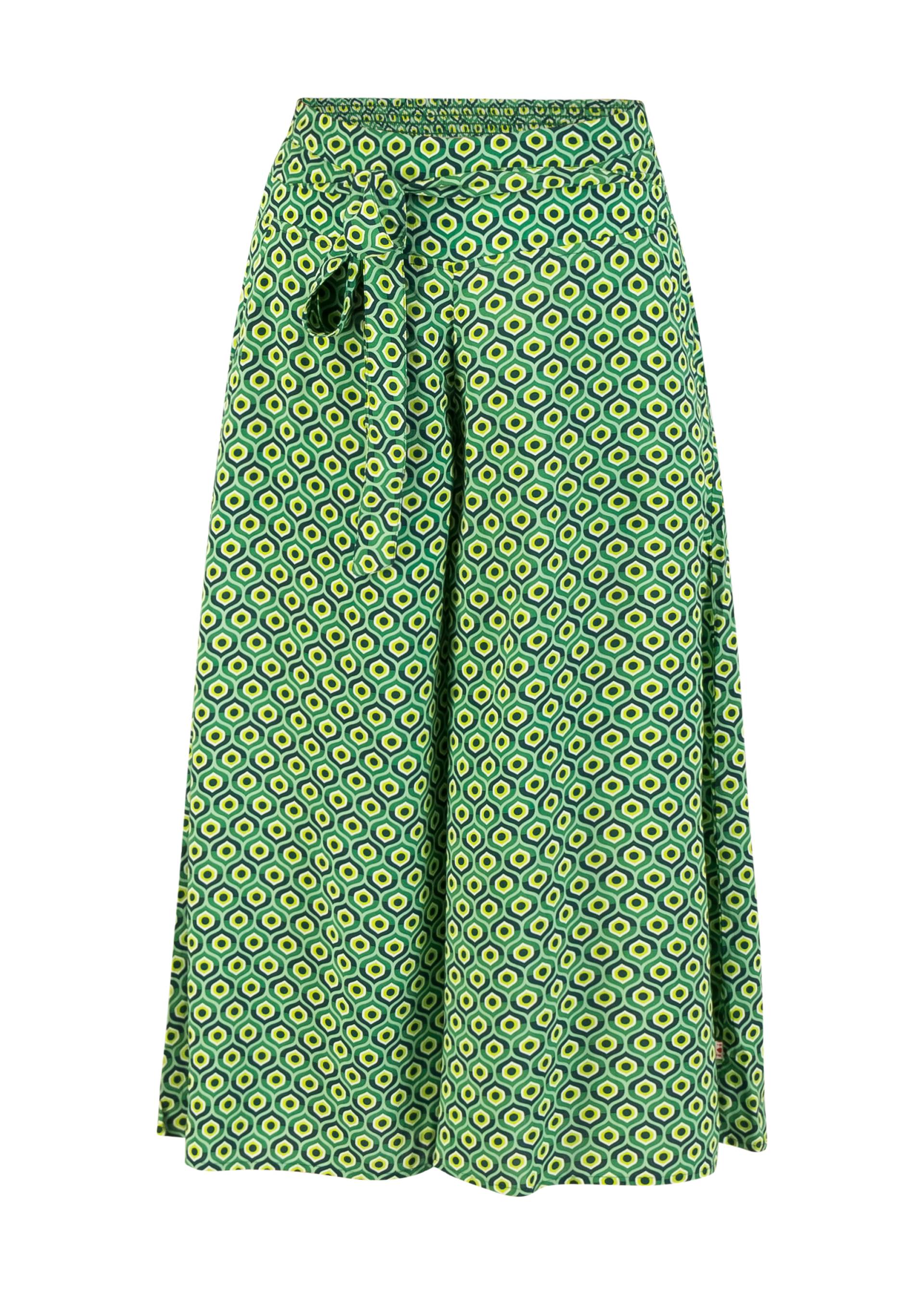 Sommerhose Flotte Culottes, leaf of love shanti, Hosen, Gr&uuml;n