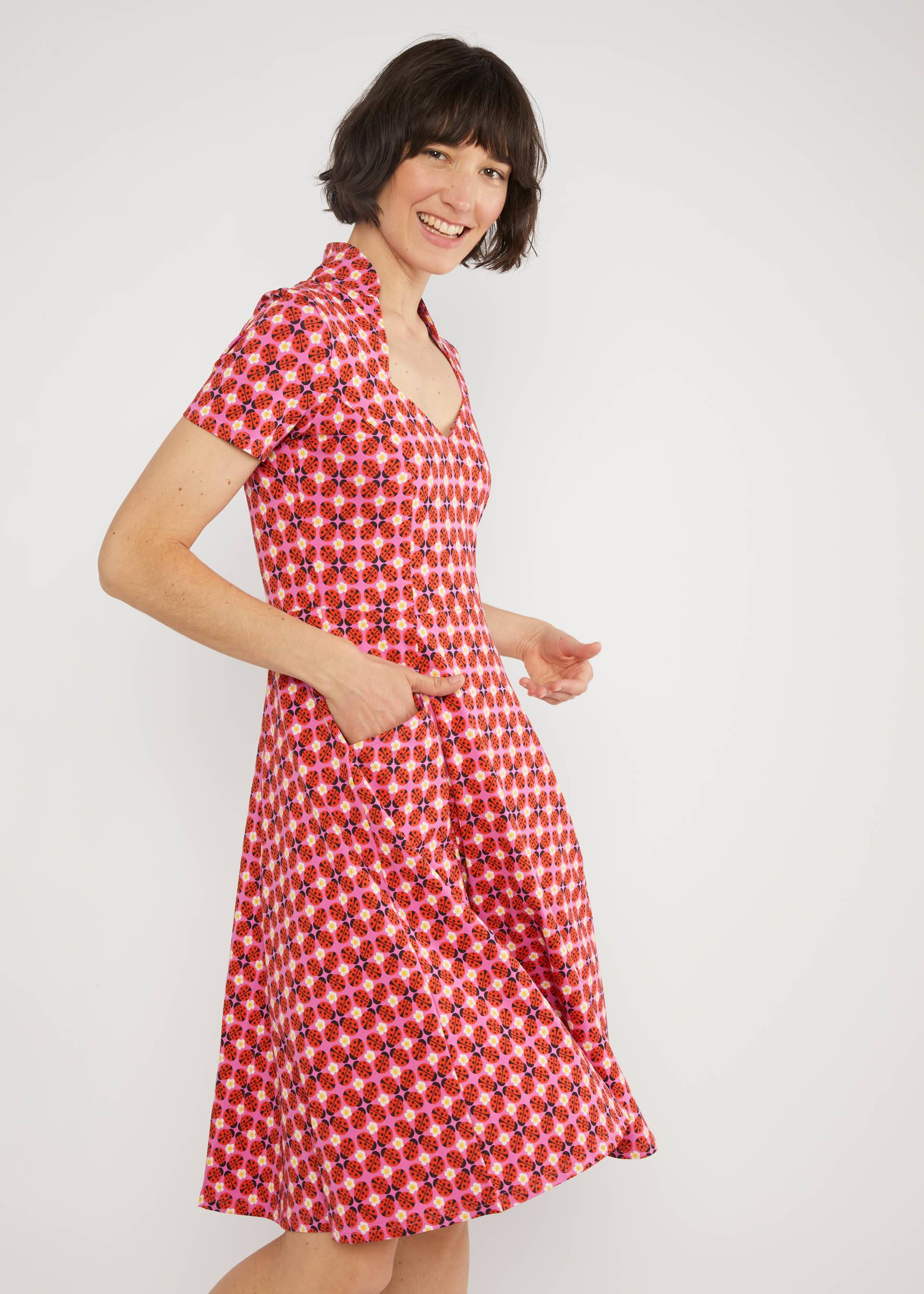 Sommerkleid Gracious Allure, tiny ladybug Marlis, Kleider, Rosa