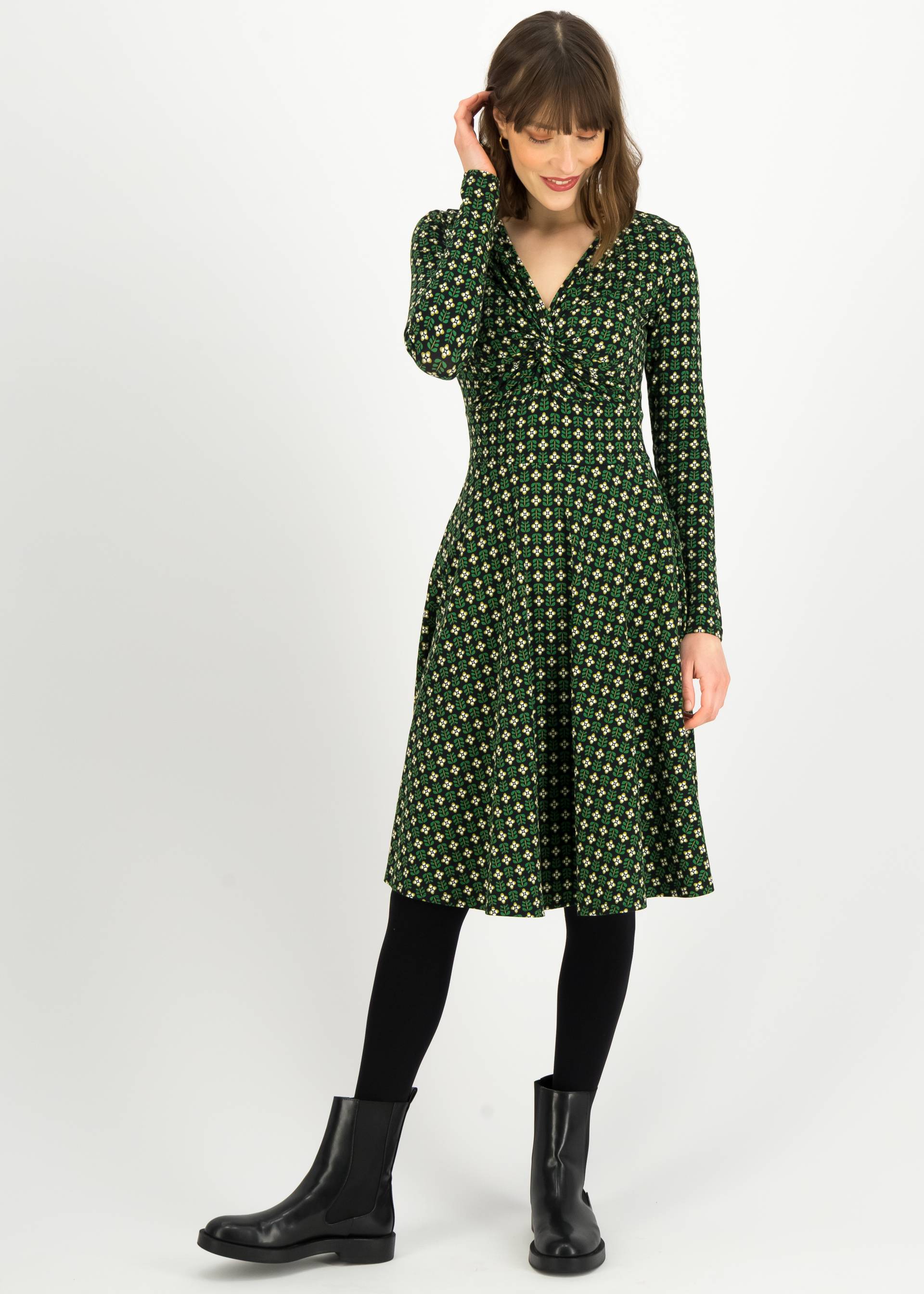 Herbstkleid Hot Knot, noble garden, Kleider, Schwarz