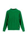 Strickpullover hurly burly Knit Knot, the future is green, Strickpullover & Cardigans, Grün