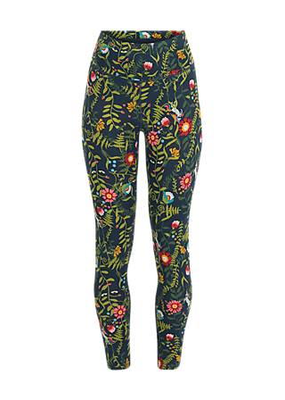 Yoga-Leggings Ohmm Legs, magical moon garden, Leggings, Blau