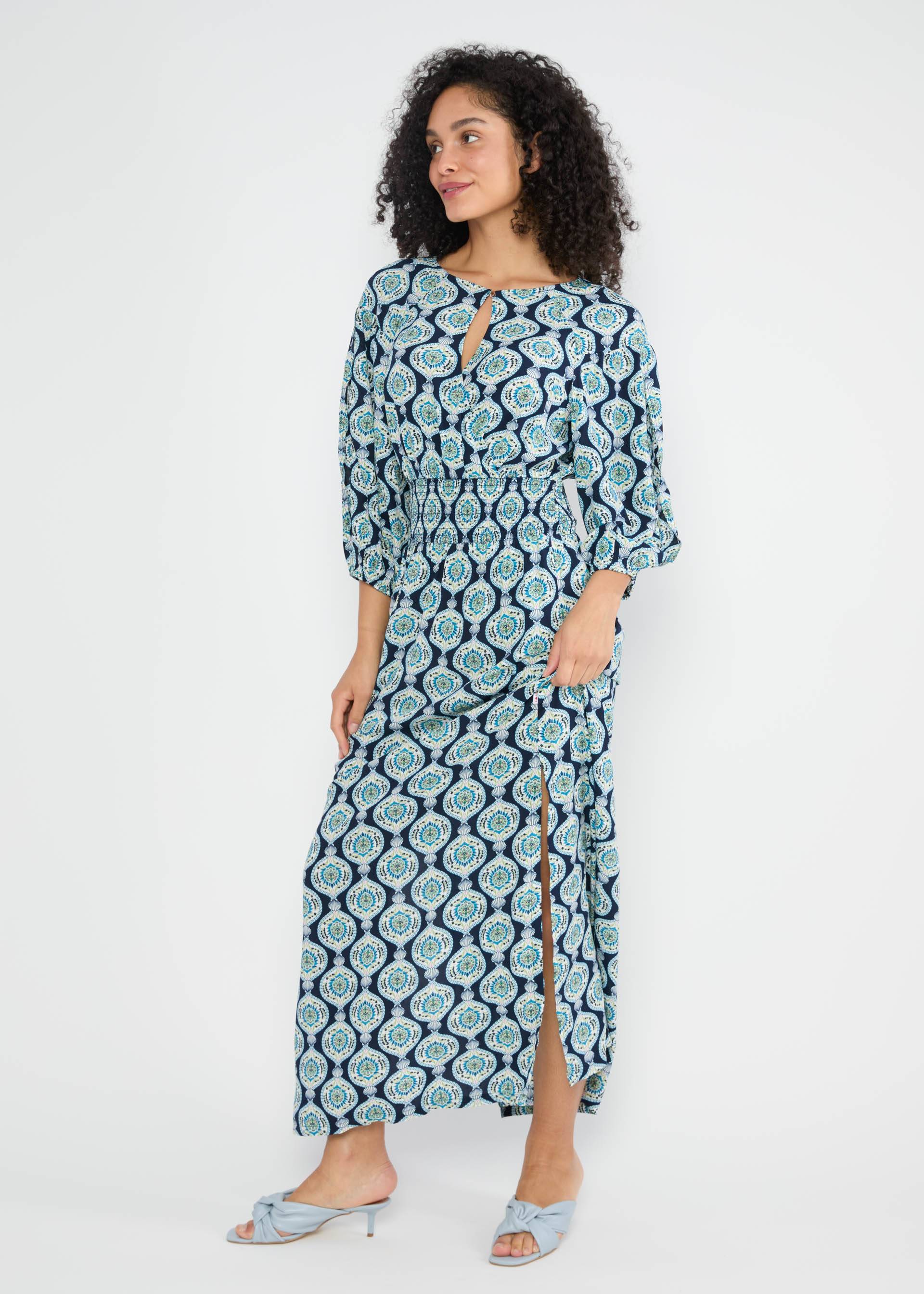 Occasion Dress Oho Ki Boho, romantic shell mosaic, Dresses, Blue