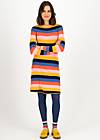 Jumper Dress rainbow party, happy stripes, Dresses, Red